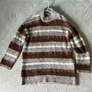 multi neutral color sweater